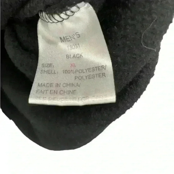 Woolrich Andes Fleece Vest in Black Men’s Size XL - Picture 2 of 9